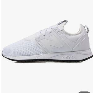 New Balance White Athletic Shoes